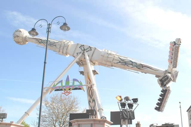 Air, said to be the 'scariest' ride to come to Boston May Fair.