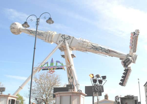 Air, said to be the 'scariest' ride to come to Boston May Fair.