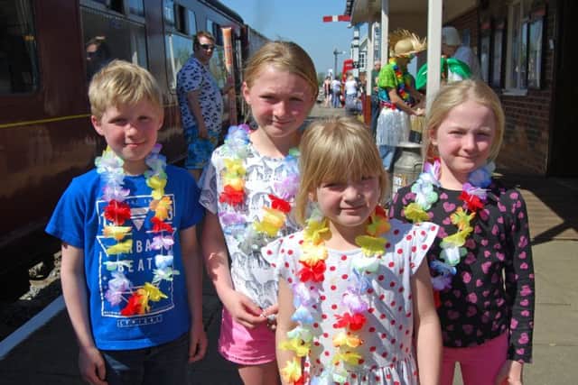 James, Chloe, Ellie and Amy Thomas, from Horncastle.