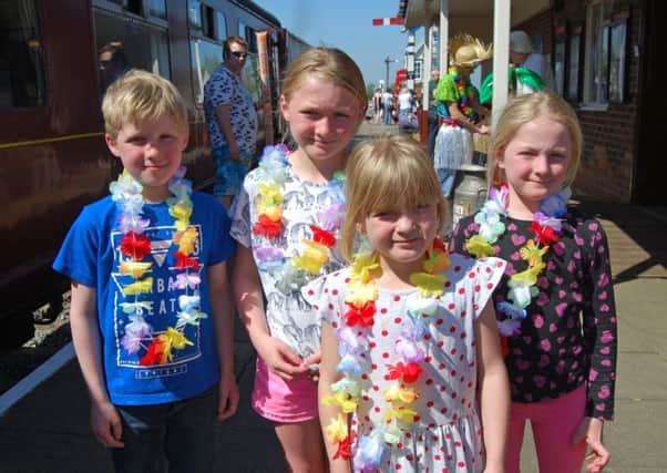James, Chloe, Ellie and Amy Thomas, from Horncastle.