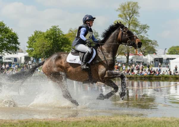 Ros Canter and Allstar B recorded the fifth-best cross country score to consolidate third place PICTURE: Nico Morgan EMN-180705-162052002
