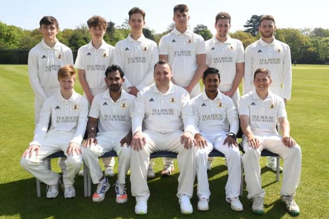 Woodhall Spa CC's First XI.