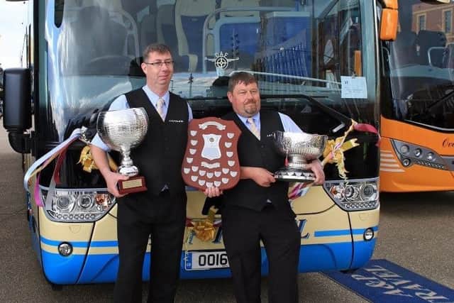Sleafords A&P Travel celebrate their surprise award win.