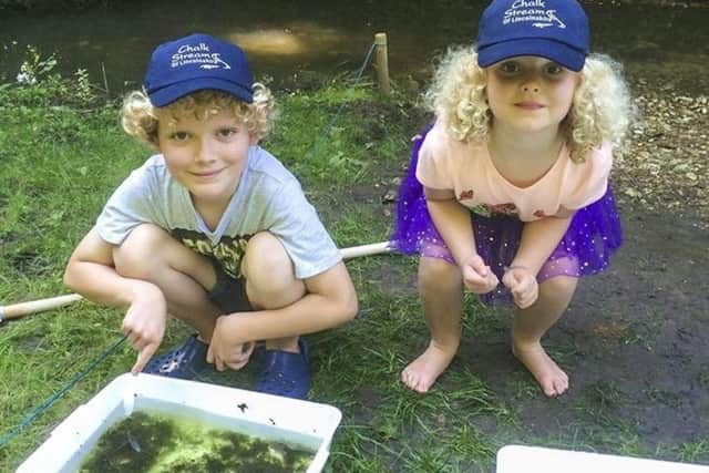 Youngsters can enjoy chalkstream activities near Market Rasen. EMN-181005-144527001