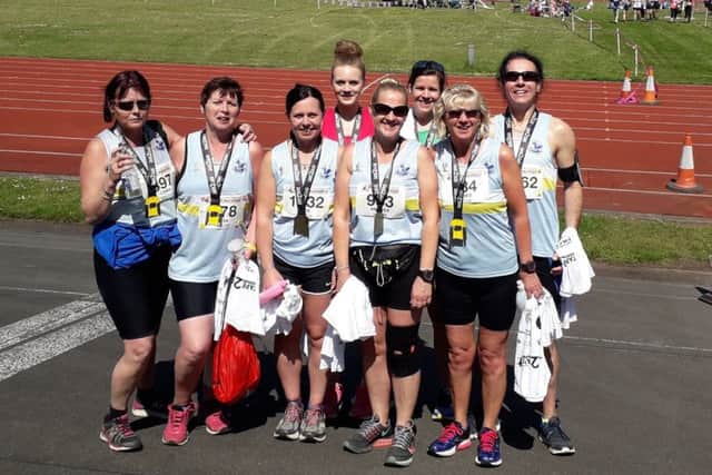 The Mablethorpe finishers at a sweltering North Lincs Half EMN-180514-110053002