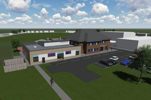 This is how the new free school in Mablethorpe could look if the plans are approved.