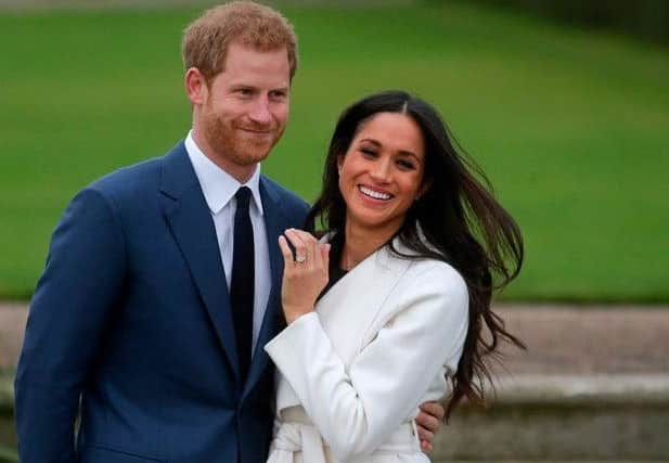Pupils at Horncastle Primary School donned red, white and blue ahead of the Royal Wedding of Prince Harry and Meghan Markle.