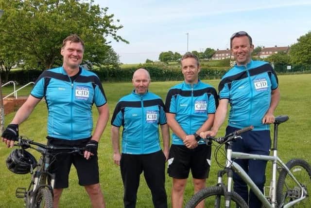 Steve Chatterton, John Lynskey, Sammy Asquith and Mark Reece will be heading south for the ride