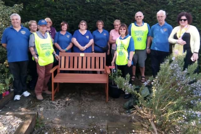 Coningsby & Tattershall Lions have unveiled a bench in memory of fellow Lion Carol Bryant EMN-180520-080842001