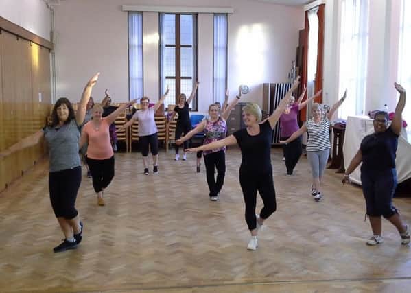 Fitsteps is inspired by Latin and ballroom dancing