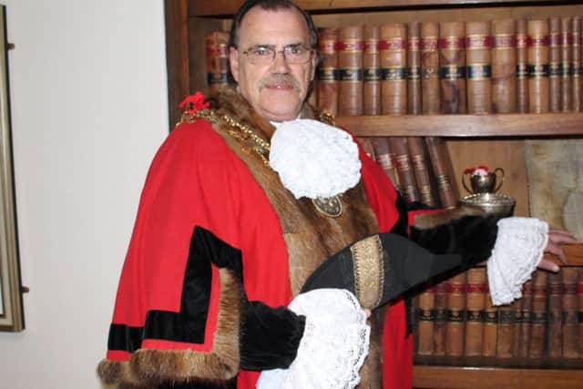 The Mayor of Louth, Councillor George Horton.