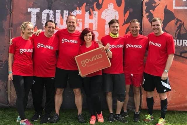 Staff prove they aren't afraid of getting stuck in as they tackle Tough Mudder for LIVES. EMN-180516-111736001