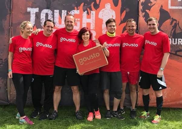 Staff prove they aren't afraid of getting stuck in as they tackle Tough Mudder for LIVES. EMN-180516-111736001