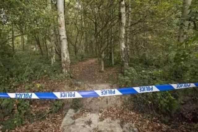 The site of the mustard gas discovery last year. EMN-180516-153941001