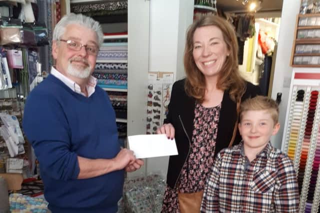 Louth 'Shop Local' event - 1st Prize (£200 voucher) winner, Angela Lord.
