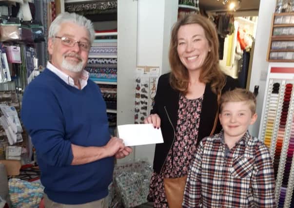 Louth 'Shop Local' event - 1st Prize (Â£200 voucher) winner, Angela Lord.