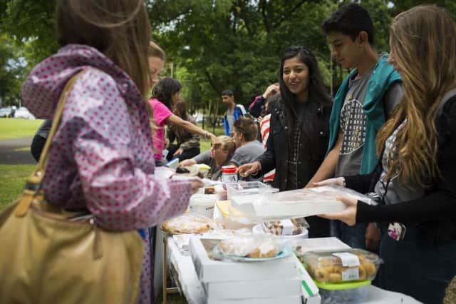 NCS bake sale as part of the social action project EMN-180518-063047001