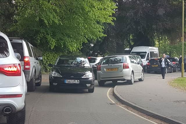Parking issues on Bowl Alley Lane. EMN-180521-114440001