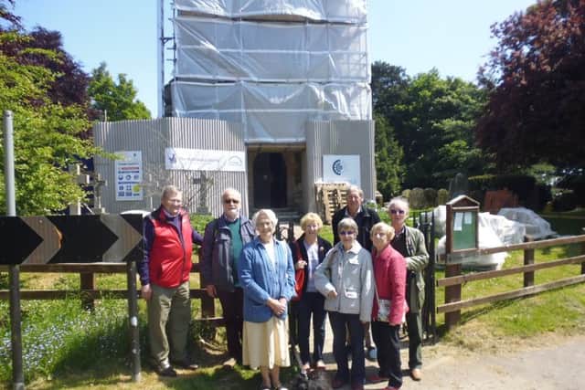 A party from the Lincoln Branch of U3A visited St Margaret's Church in Thimbleby. EMN-180524-152216001
