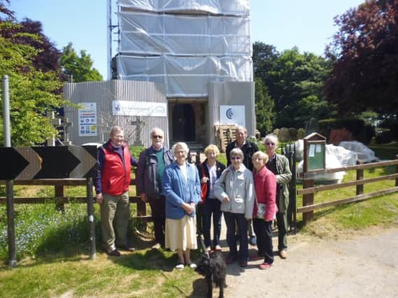 A party from the Lincoln Branch of U3A visited St Margaret's Church in Thimbleby. EMN-180524-152216001