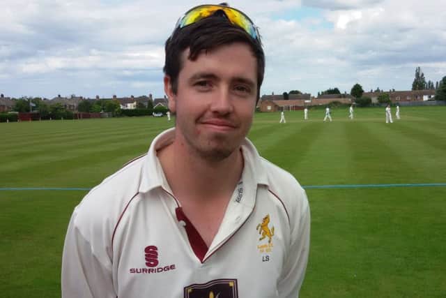 Louth captain Laurence Scott made a patient 44 against Woodhall Spa EMN-180522-081231002