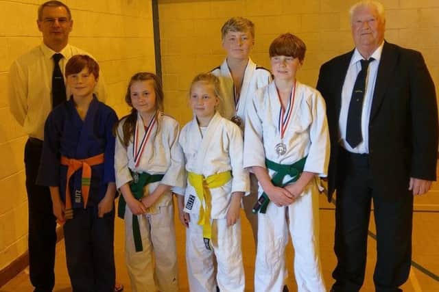 The judo youngsters in Gainsborough. duSJu0xclYZyY9Jyz4lN