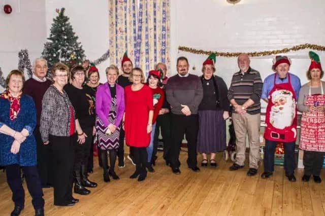 The team behind the successful Christmas Lunch. EMN-180524-153110001