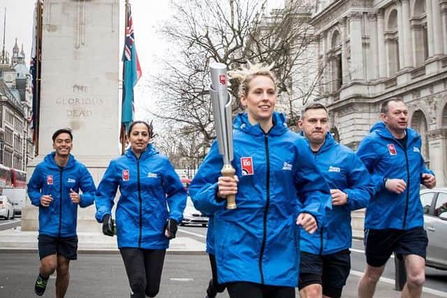The RAF100 Baton Relay on day one in London. Picture: UK Mod Crown Copyright. ytmj2X1eKcclyiyLxXKz