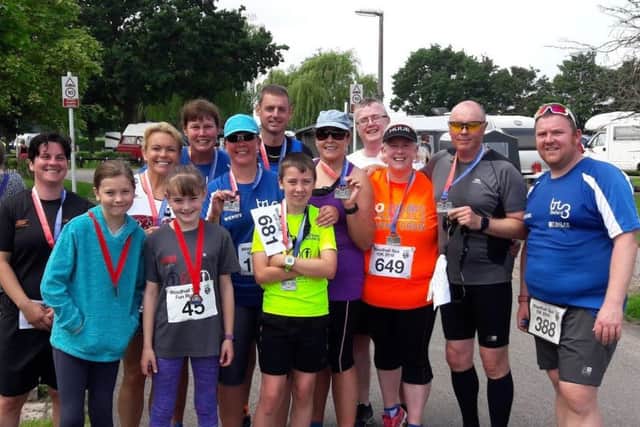 Tri3 members at Woodhall.