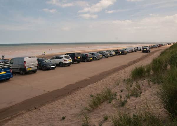 Huttoft Car Terrace is always a popular coastal beauty spot for visitors.