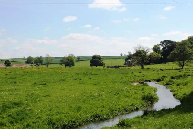 The oil drilling site in Biscathorpe