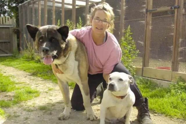 A photo of Tamara at the sanctuary from our archives.