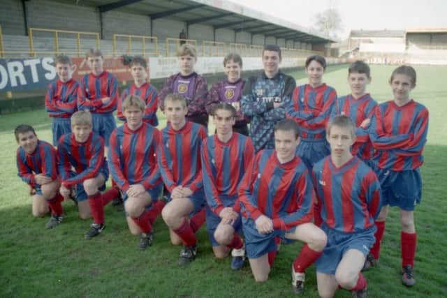 Kirton Middlecott's U15s team 20 years ago.