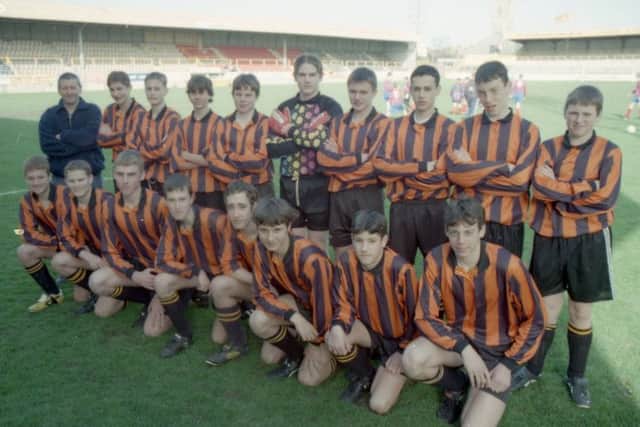 Also appearing in this week's Standard 20 years ago ... Boston Grammar School's Under 15 team, triumphant in the Pitcher Cup against Kirton Middlecott's side.