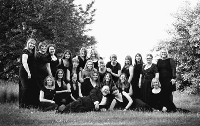 Cranwell Military Wives Choir. EMN-180106-094614001