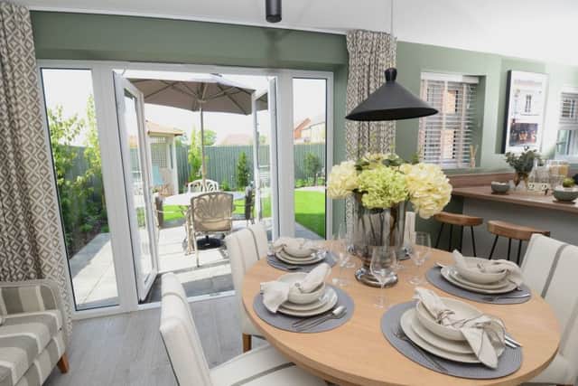 The living room inspired by the Lincolnshire countryside. Picture: SGB Photography. EMN-180106-112326001