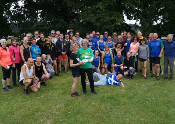 Â£883 was raised for the Lincs & Notts Air Ambulance at this year's Tealby Trail EMN-181106-130102001