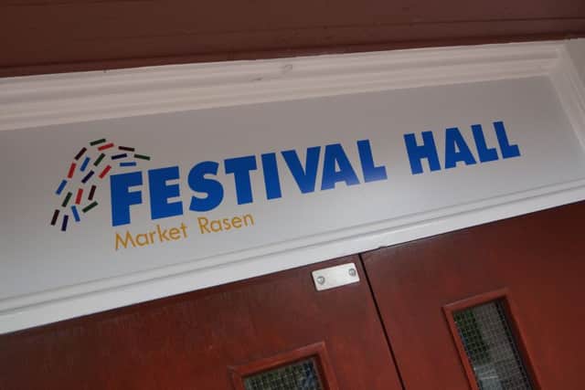 Market Rasen's Festival Hall