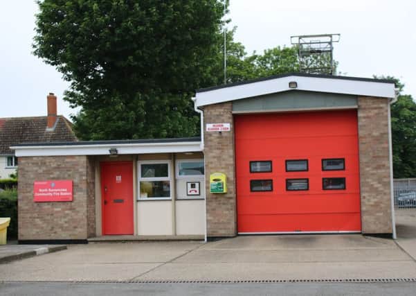 North Somercotes Fire Station.