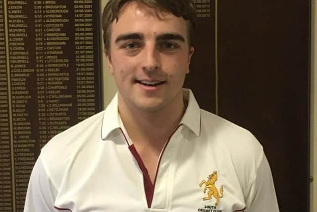 Seb Darke hit a pivotal brisk ton against Scunthorpe, his second in the Lincs ECB Premier EMN-181106-110703002
