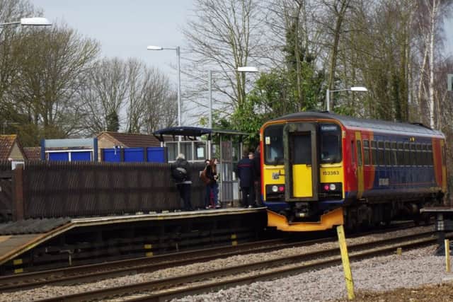 Improvements for rail passengers between Sleaford and Lincoln including those travelling from Metheringham station (pictured). EMN-180706-160006001