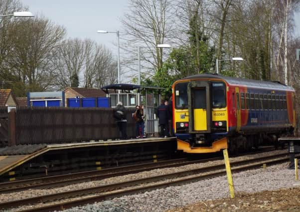 Improvements for rail passengers between Sleaford and Lincoln including those travelling from Metheringham station (pictured). EMN-180706-160006001