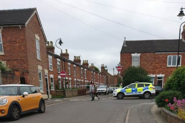 The scene in the Little Lane/Mount Pleasant area earlier today. (Photo: Submitted)