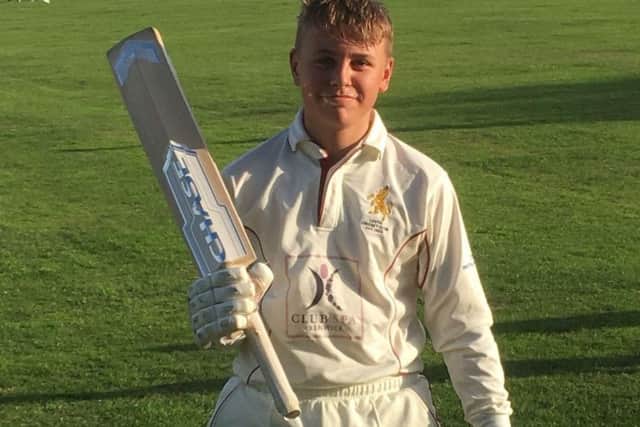 Alex Bell (14) played an accomplished innings to steer Louth Seconds to victory EMN-181106-114245002