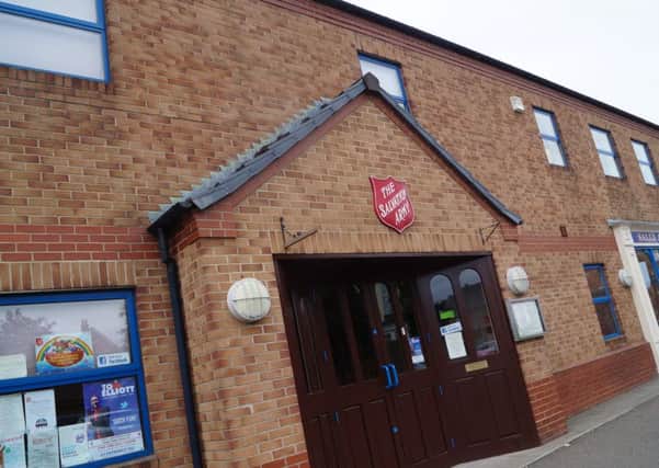 The salvation Army centre in Market Rasens John Street