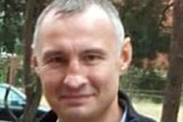 Murder victim Alberts Volkausks .