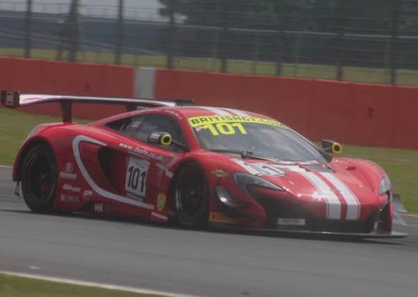 Shaun Balfe and the McLaren 650S GT3 in action at Silverstone EMN-180614-165253002