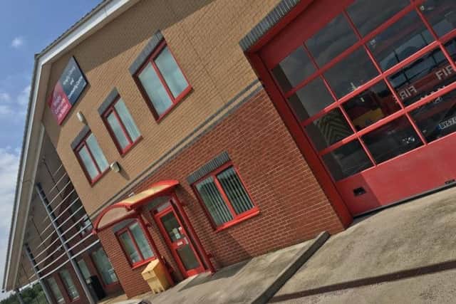 Wragby Fire Station. EMN-180613-093546001