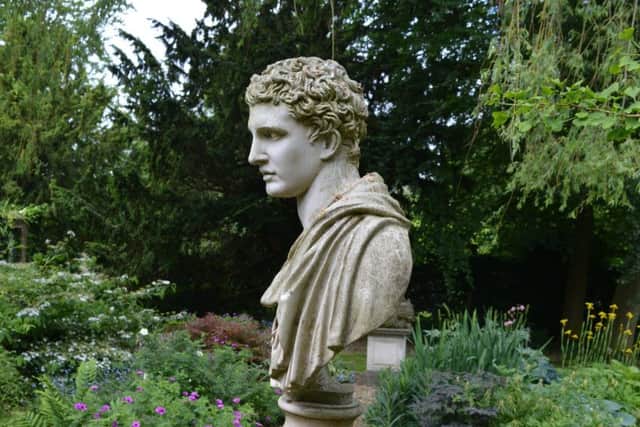 Open Garden: Just one of the lovely scenes in the garden at 48 Westgate.