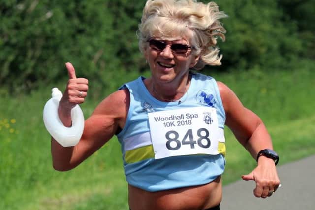 Debbie Jinks was the fastest Mablethorpe RC finisher at Woodhall Spa EMN-180618-141233002